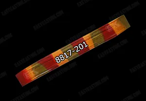 8817-201 		Red \ Orange \ Pumpkin