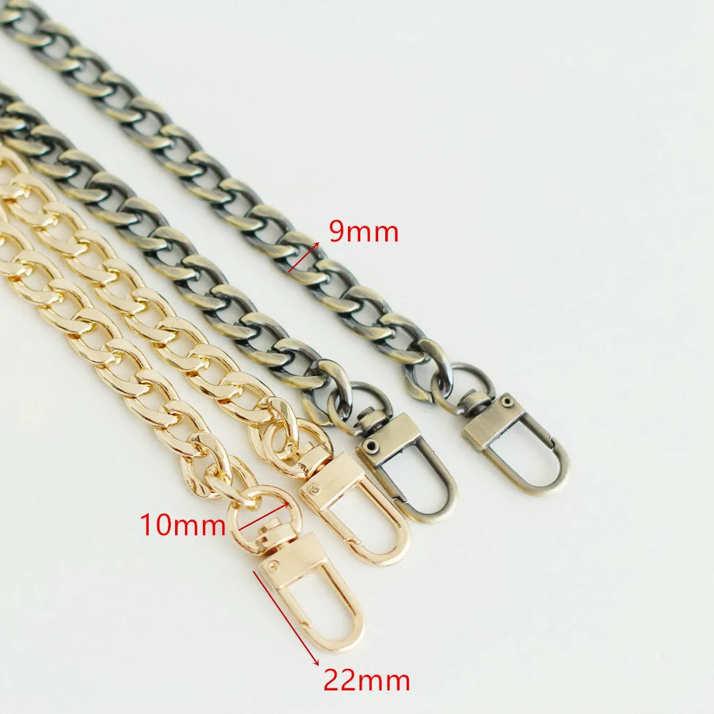 9mm Retro Purse Frame Chain Handbag Chain 80cm/100cm/120cm