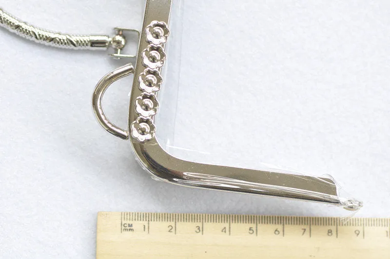 9" Metal Handle Purse Frame Vintage Clutch Bag Making Supplier 23cm x 9cm
