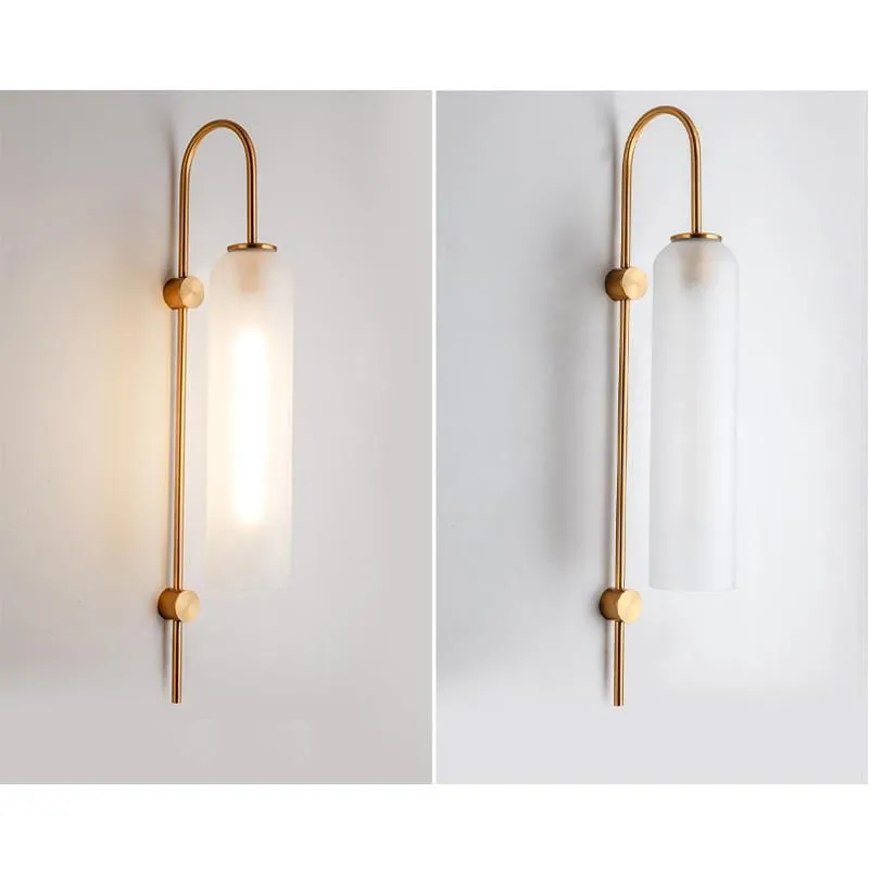 Agneta | Glass Modern Wall Light