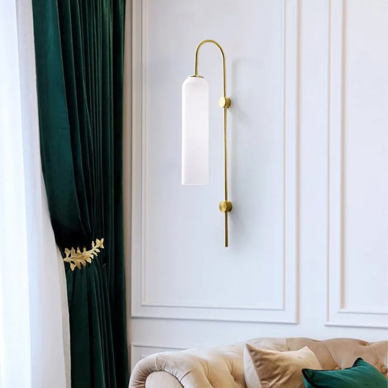 Agneta | Glass Modern Wall Light