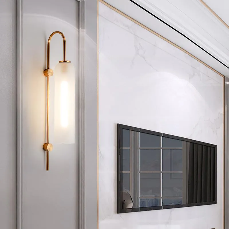 Agneta | Glass Modern Wall Light