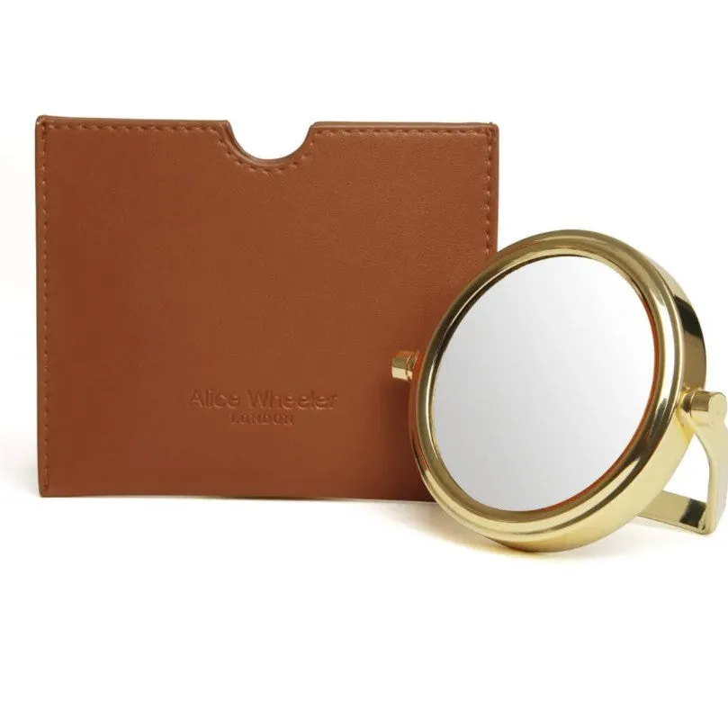 Alice Wheeler Mirror And Pouch