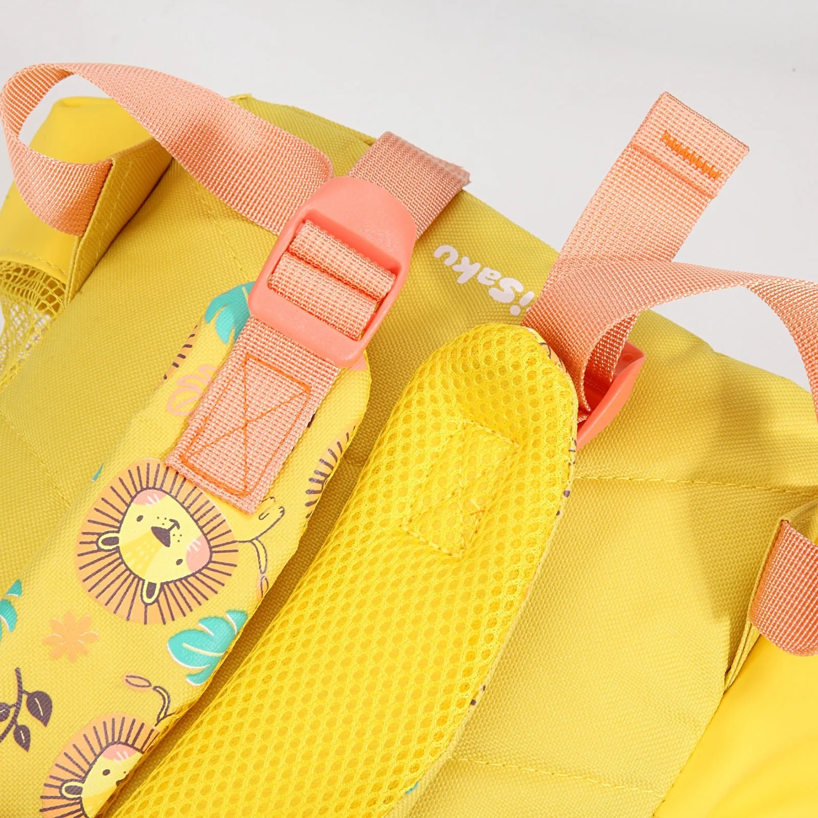 Animal Design Backpack with Front Pocket for Kids