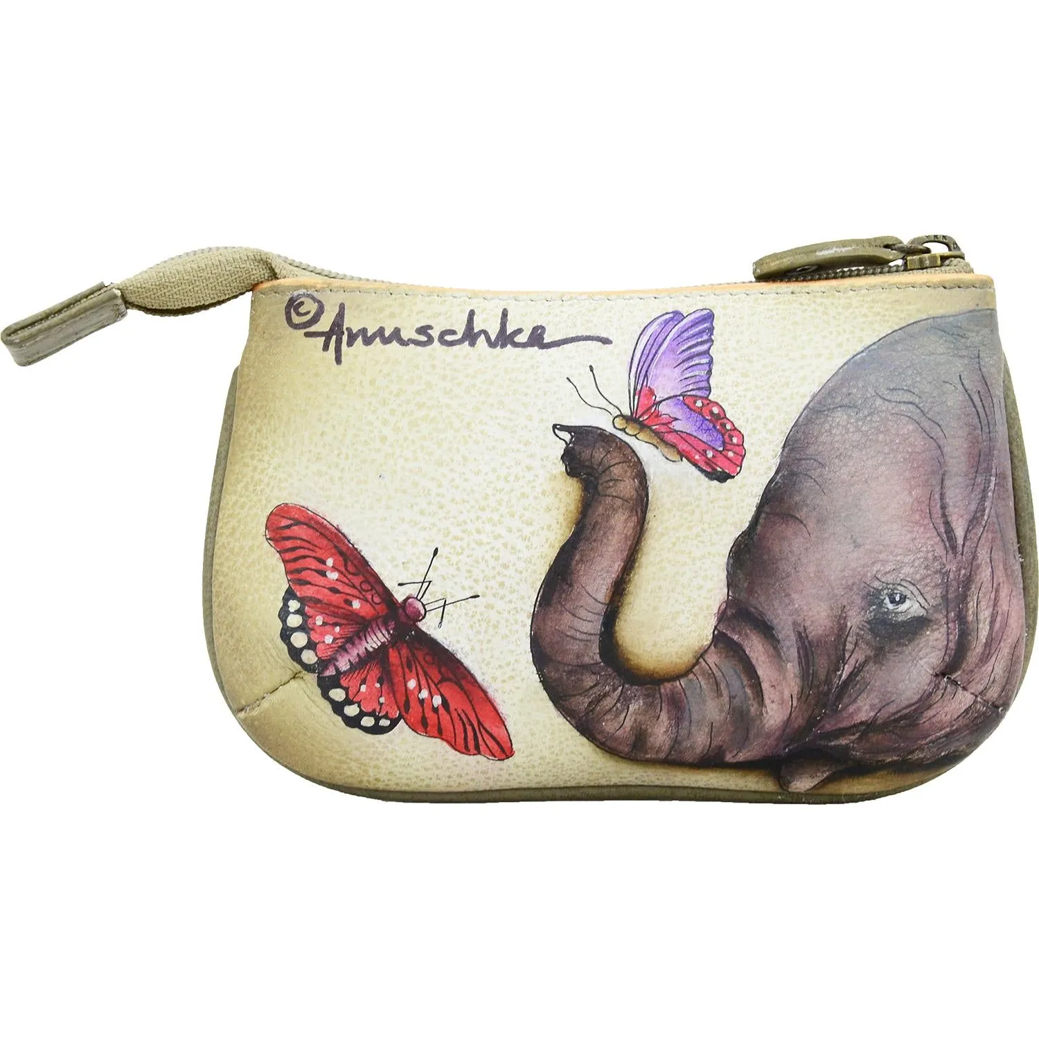 Anuschka Medium Coin Purse Gentle Giant Leather