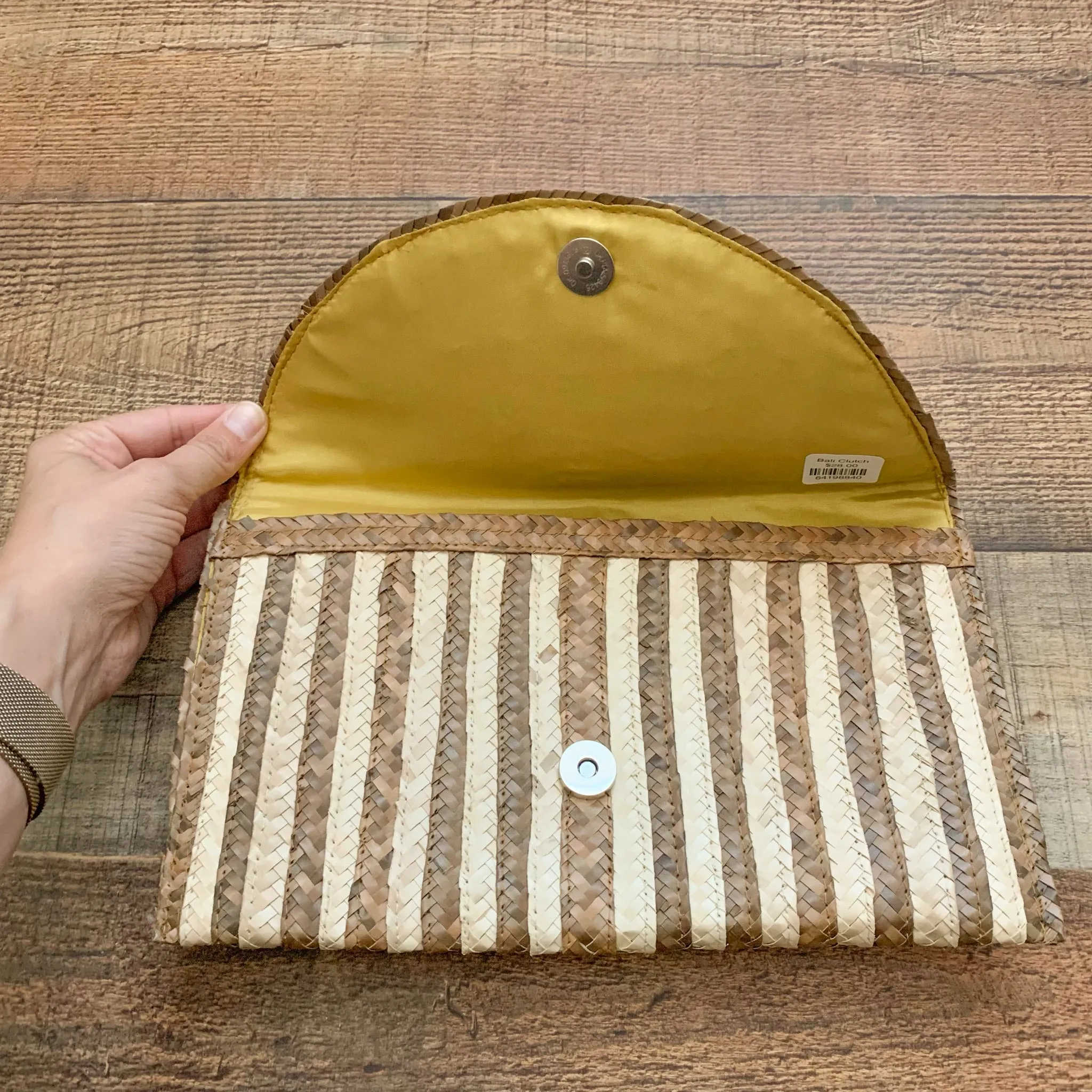 Bali Ratan Clutch NWT