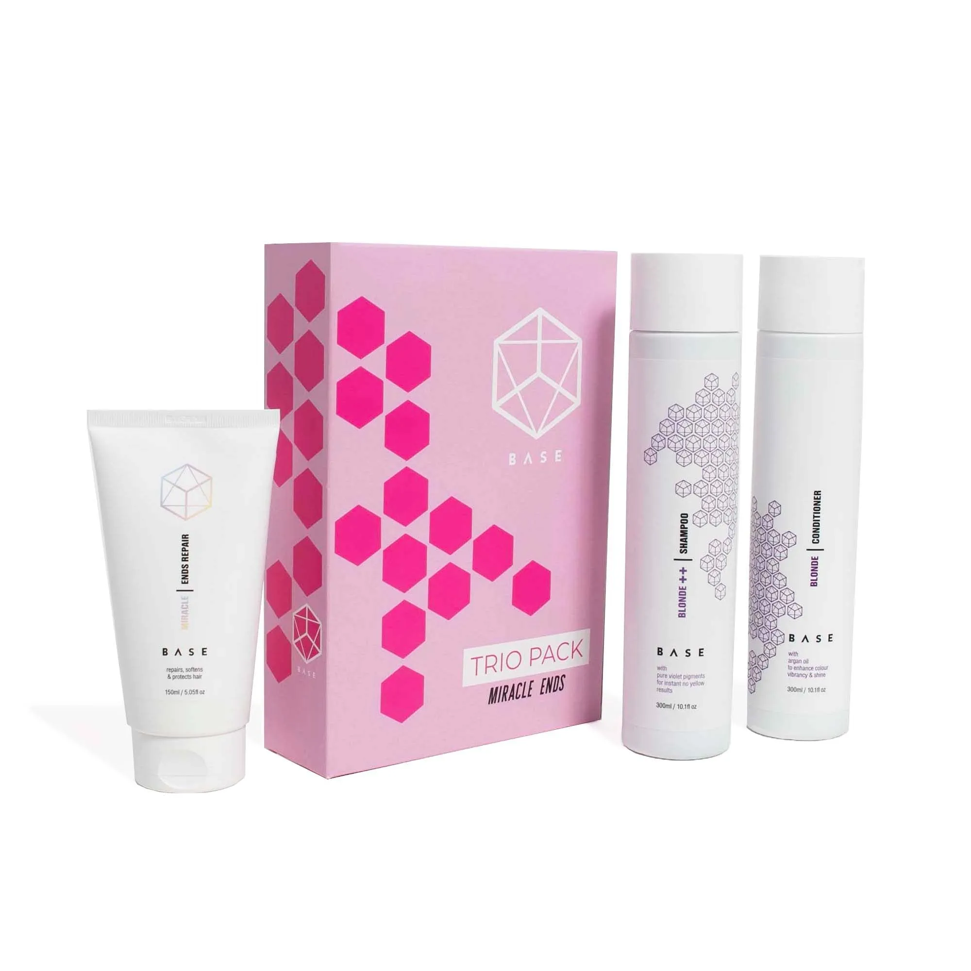 Base Miracle Ends Trio Pack - Moisture
