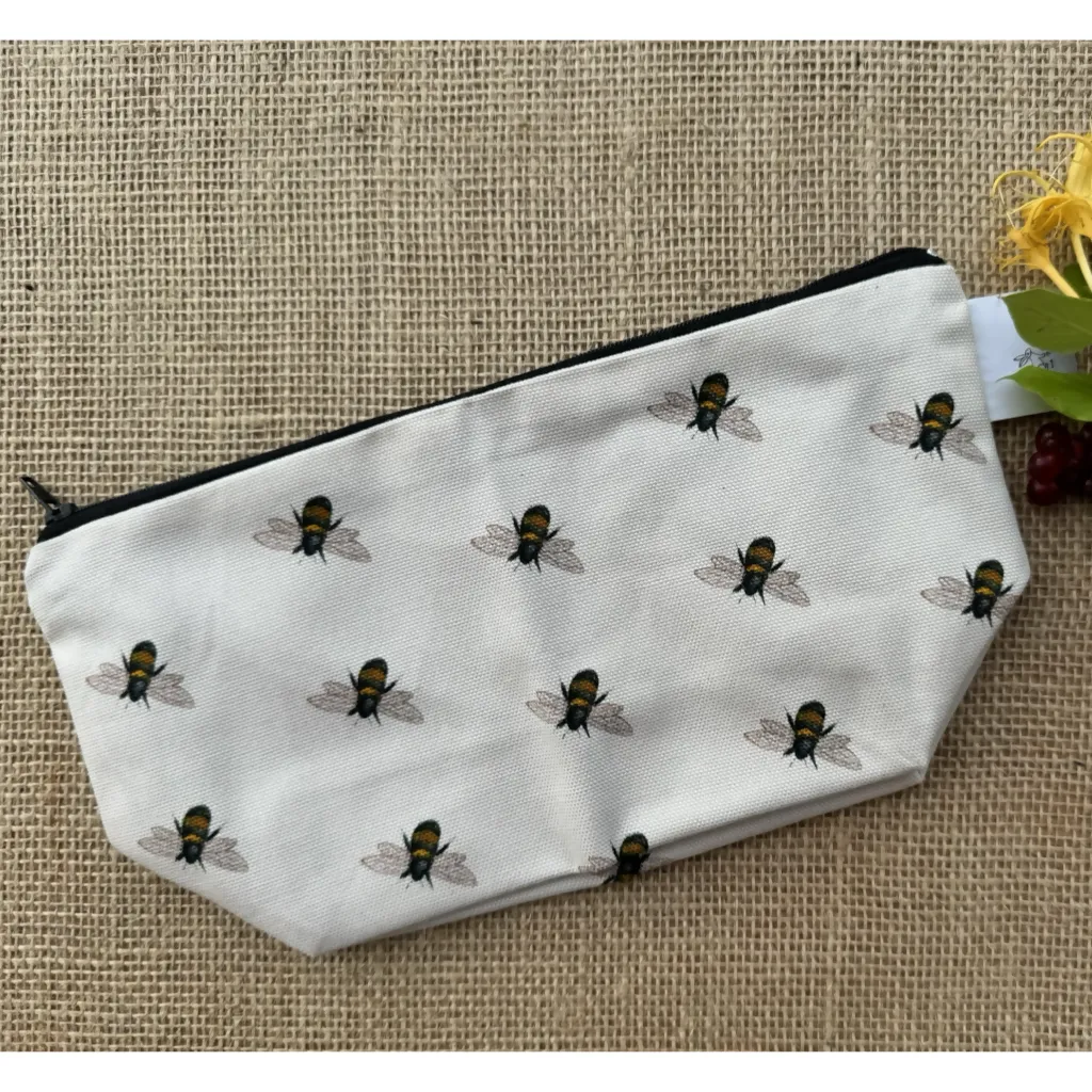 Beautiful Bees Cosmetic Bag