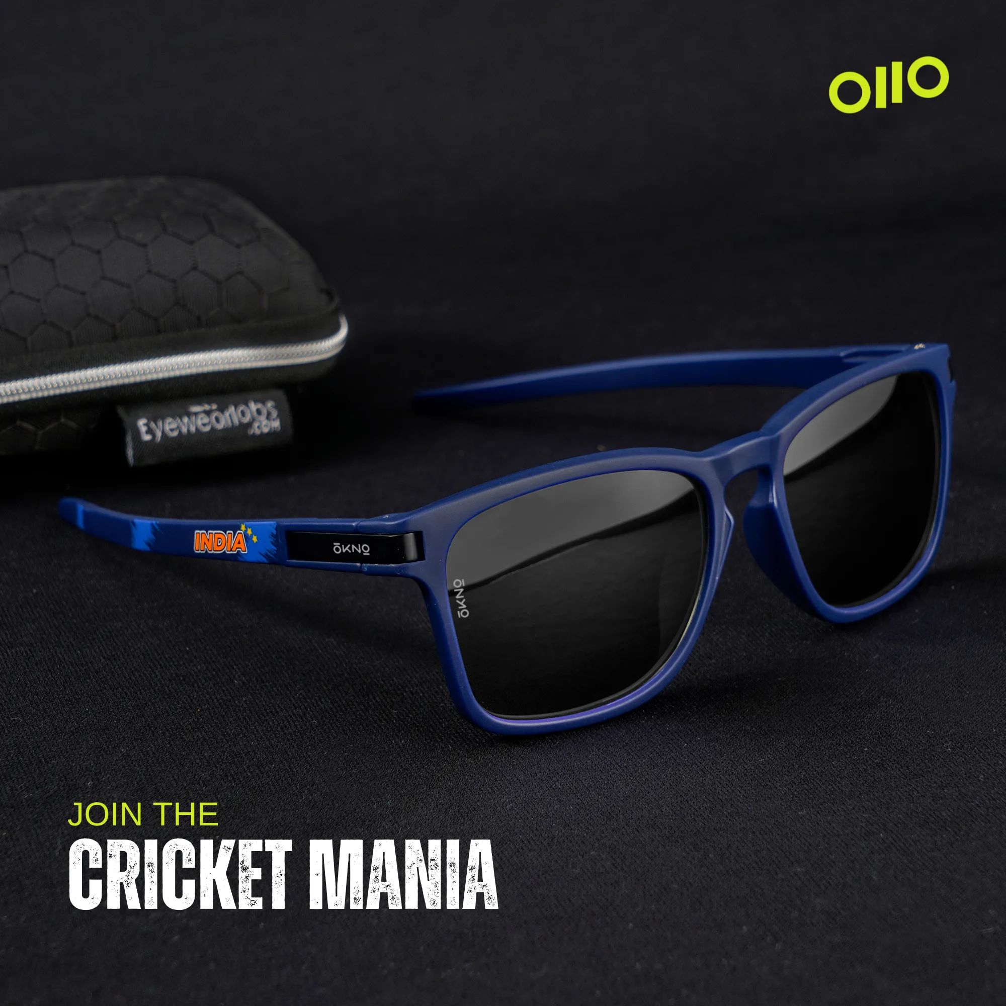 Blue Tiger | Black OKNO