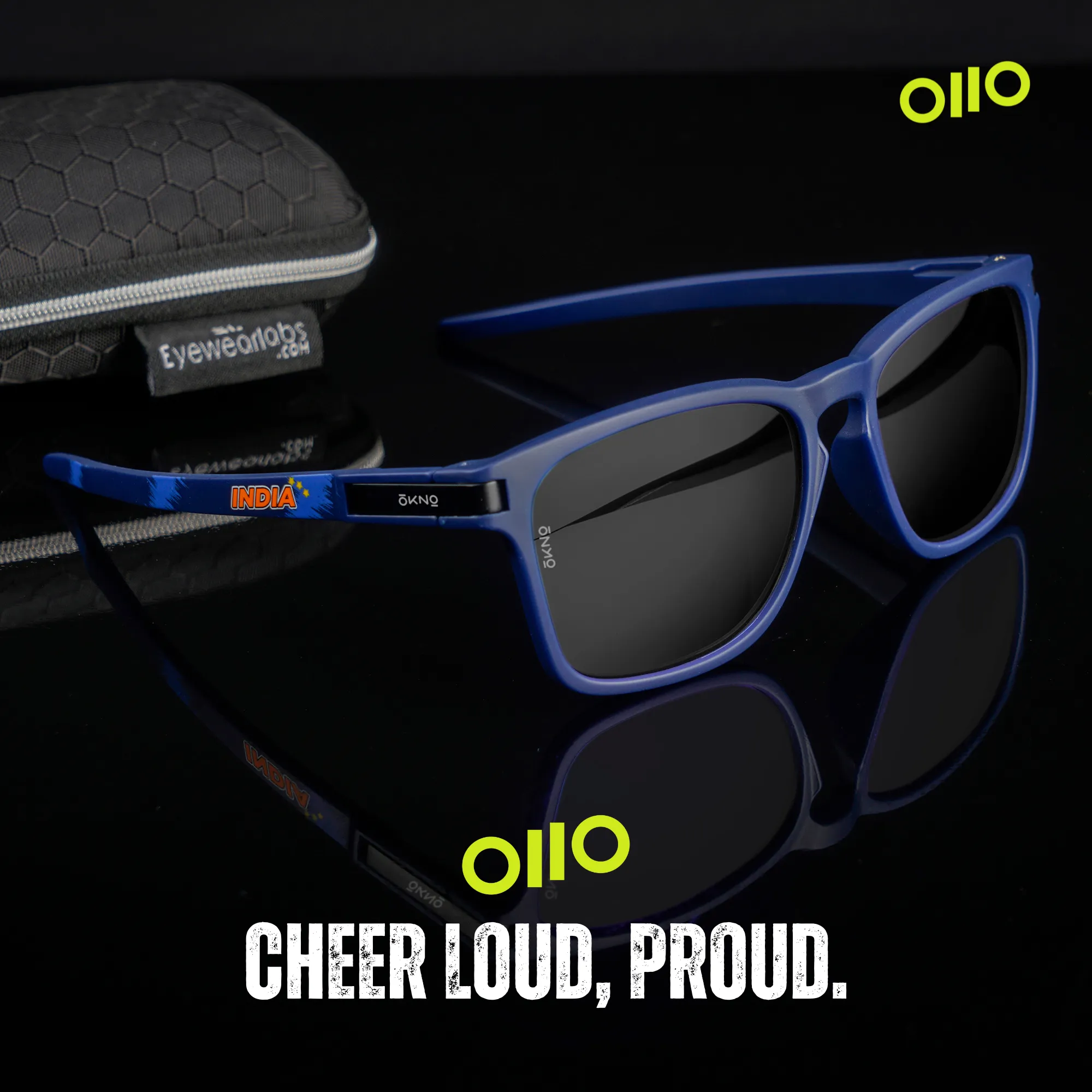 Blue Tiger | Black OKNO