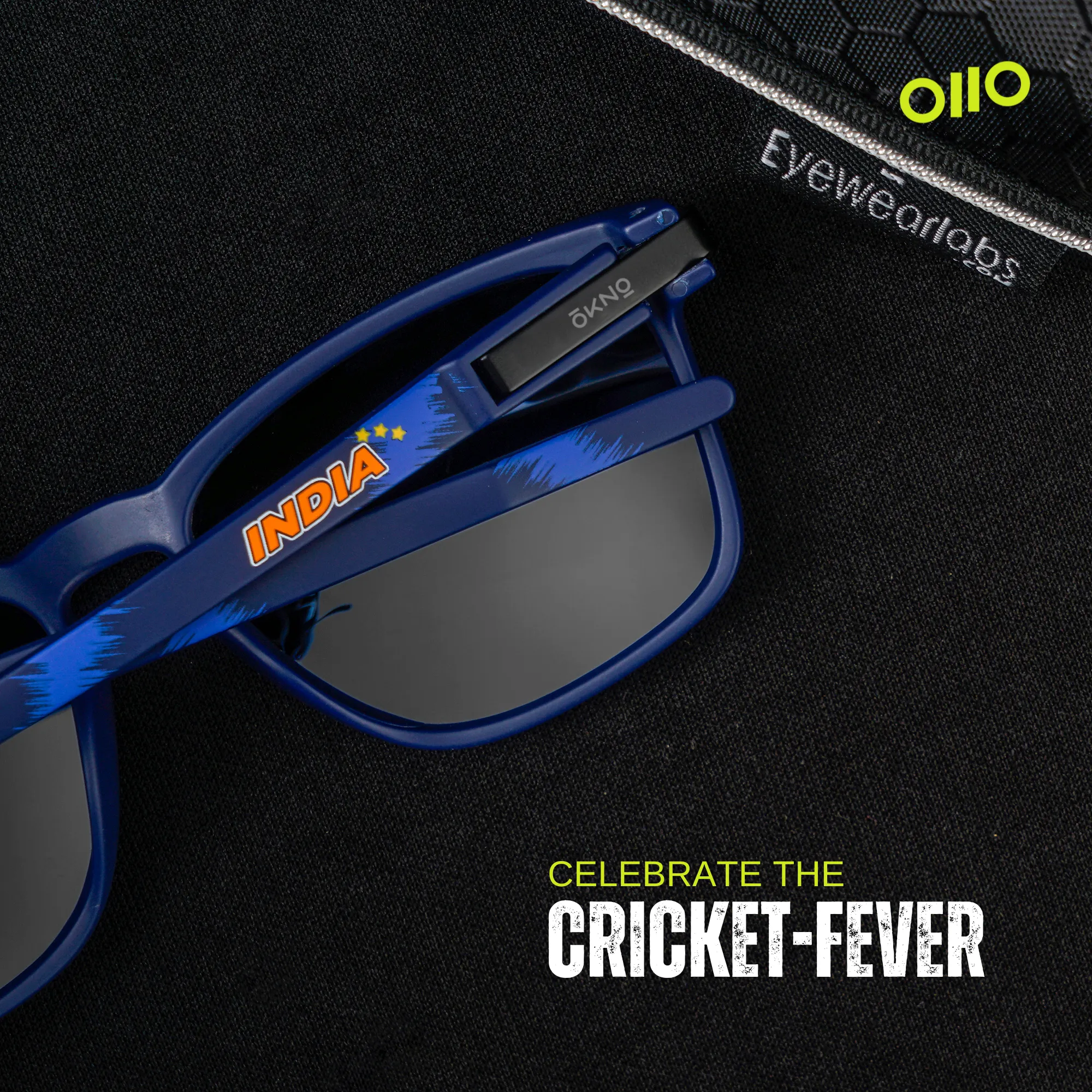 Blue Tiger | Black OKNO