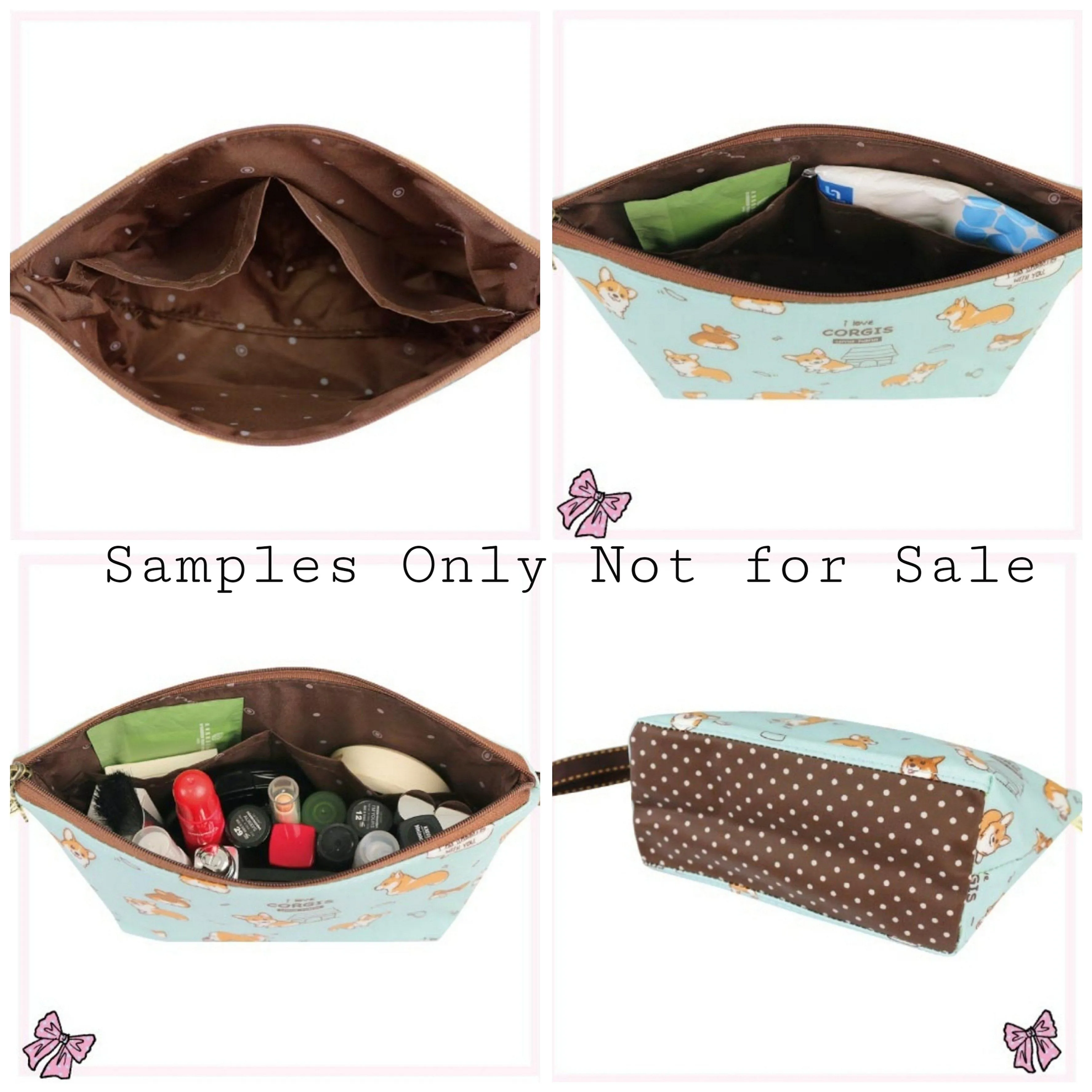 Blue Weekend Shiba Dumpling Cosmetic Bag
