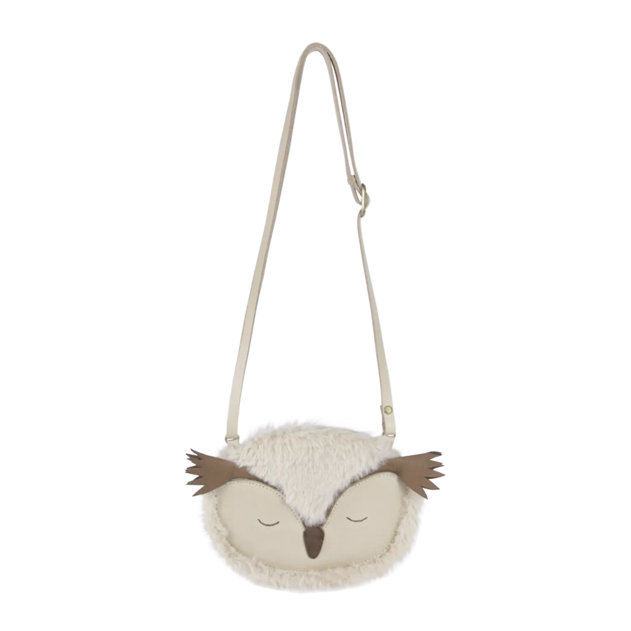 Britta Exclusive Purse | Owl | Ivory Classic Leather