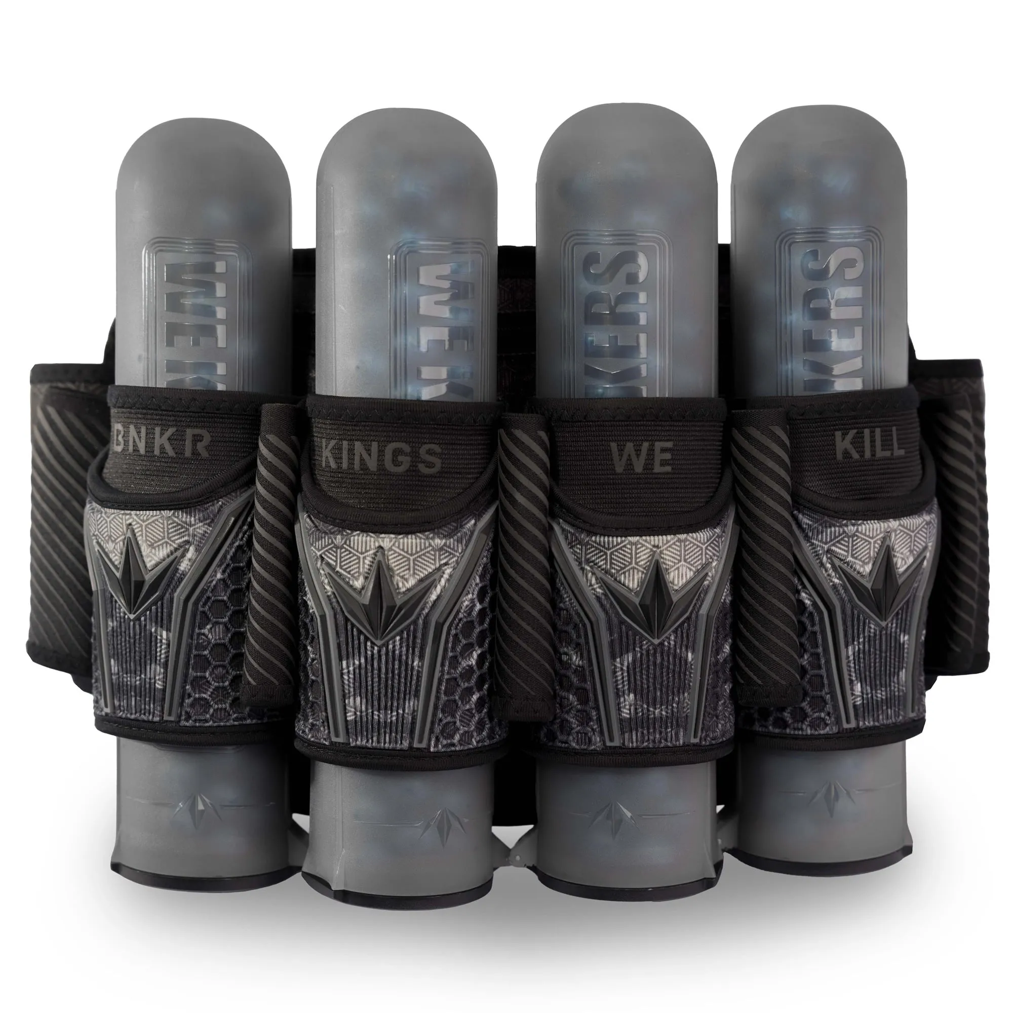 Bunkerkings Fly2 Pack - Black Skull - 4 7