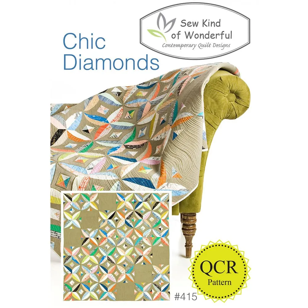 Chic Diamonds Quilt Pattern