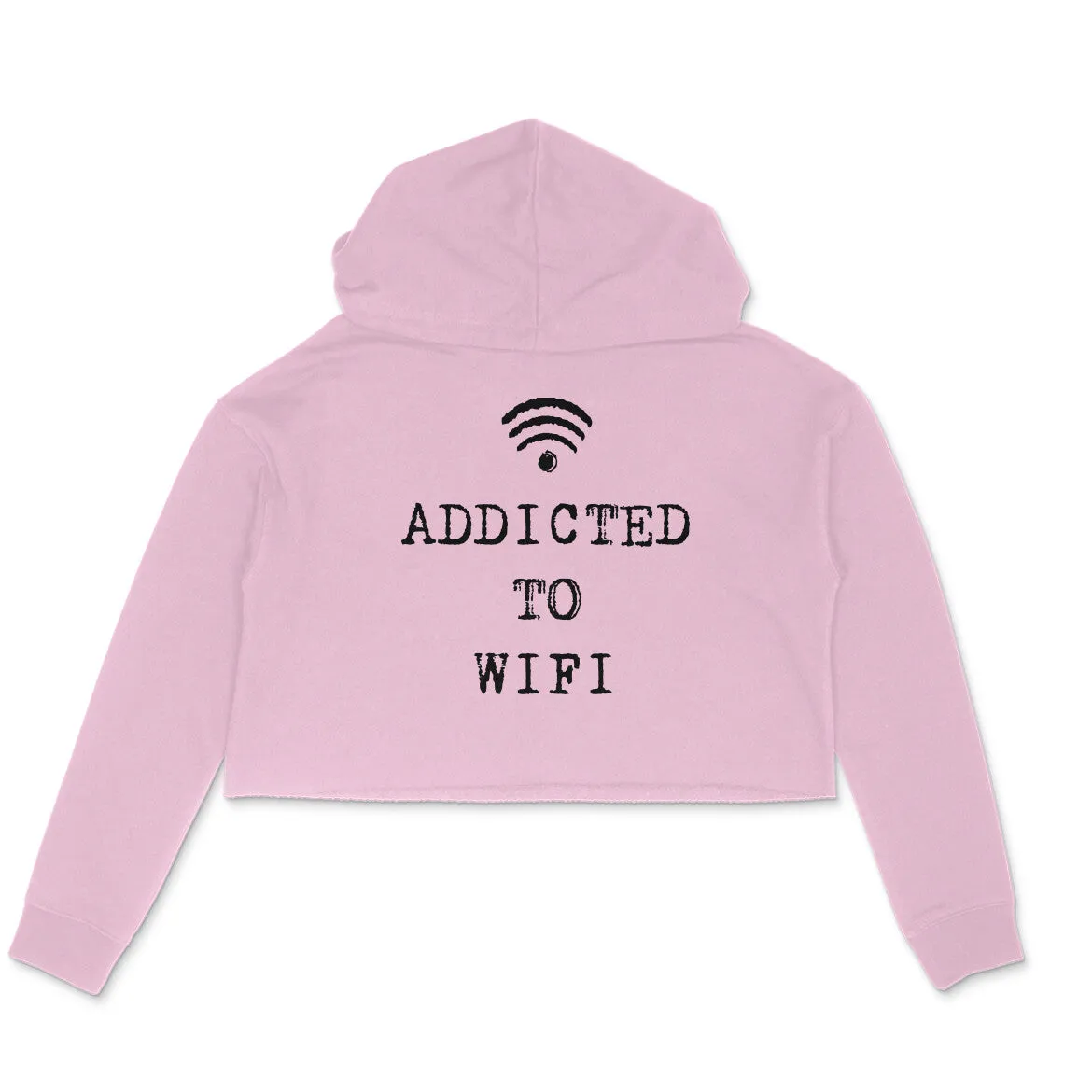 Chic Glow Crop Hoodie