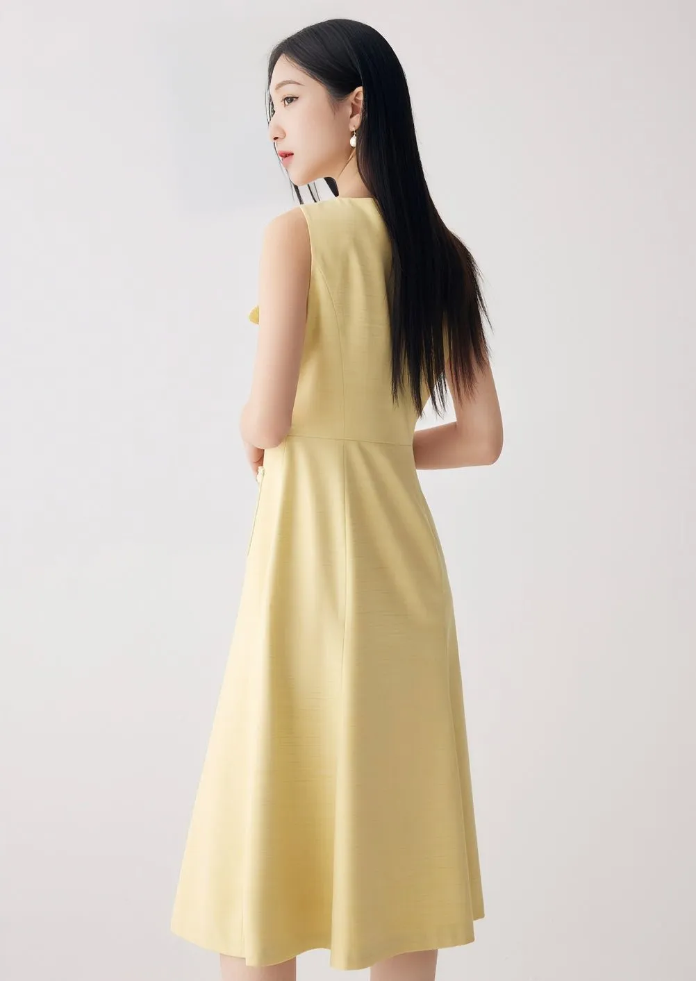 CHIC SLEEVELESS DRESS