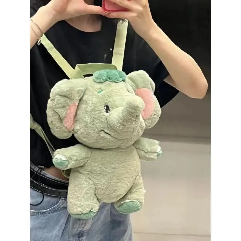Cuddly Plush Elephant Backpack for Kids – Fast Shipping Available!