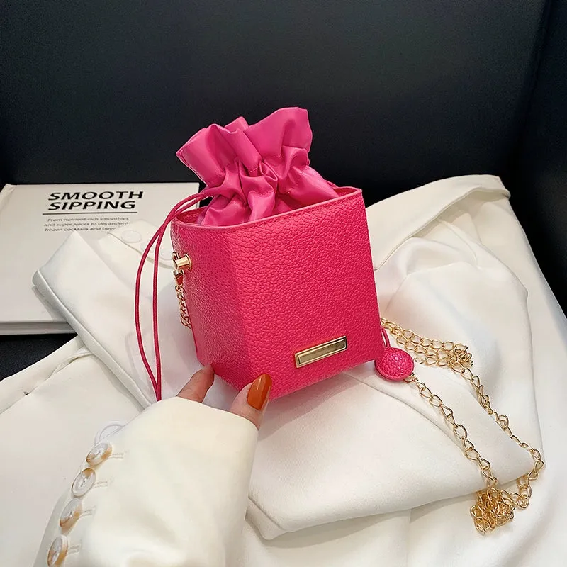 Cute Girl Rainbow Chain Small Bag