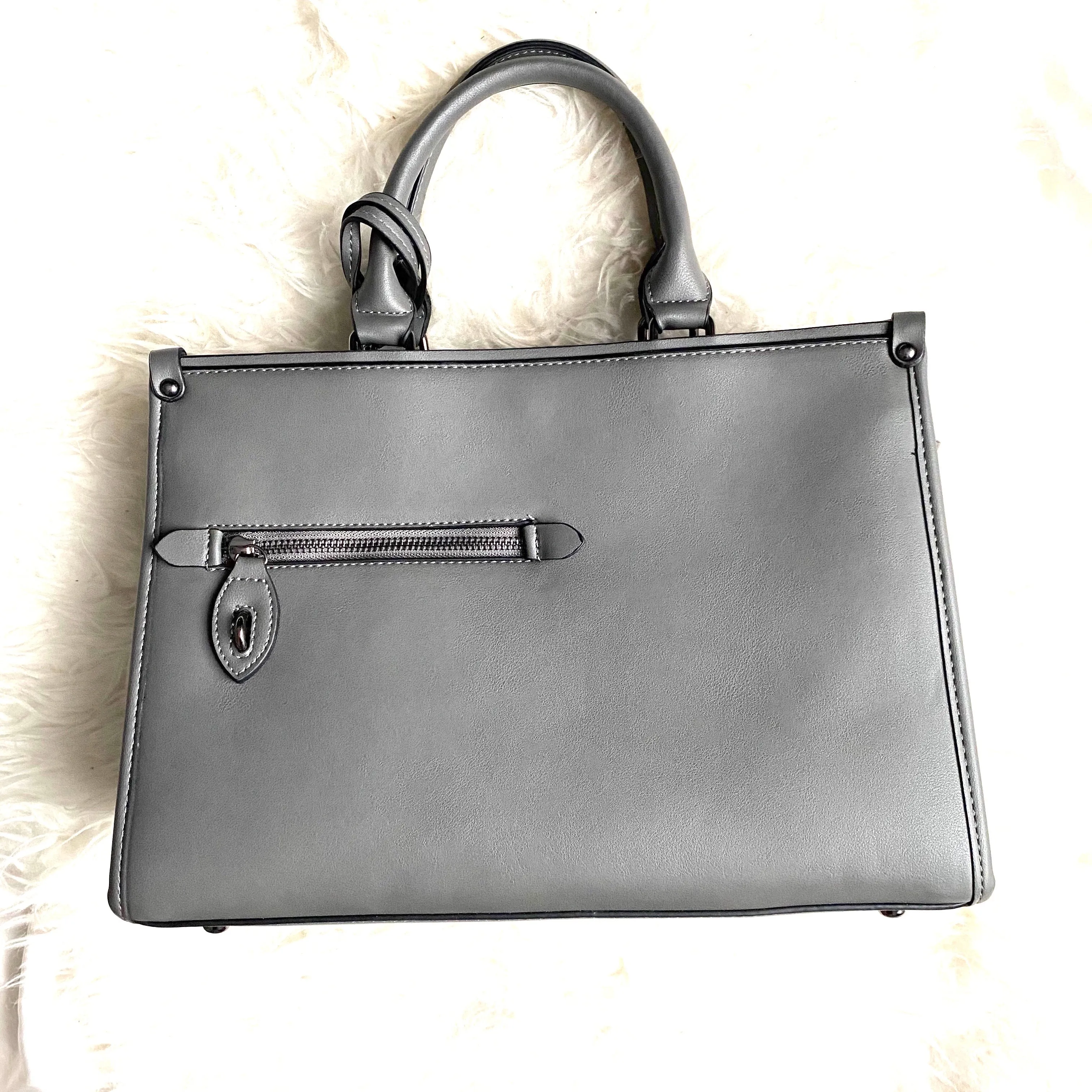 Dasein Grey Handbag