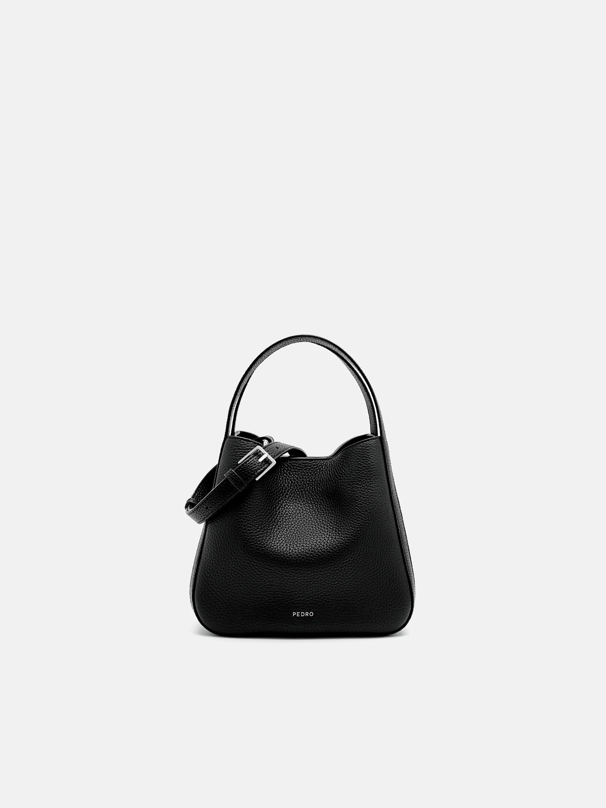 Demi Leather Bucket Bag