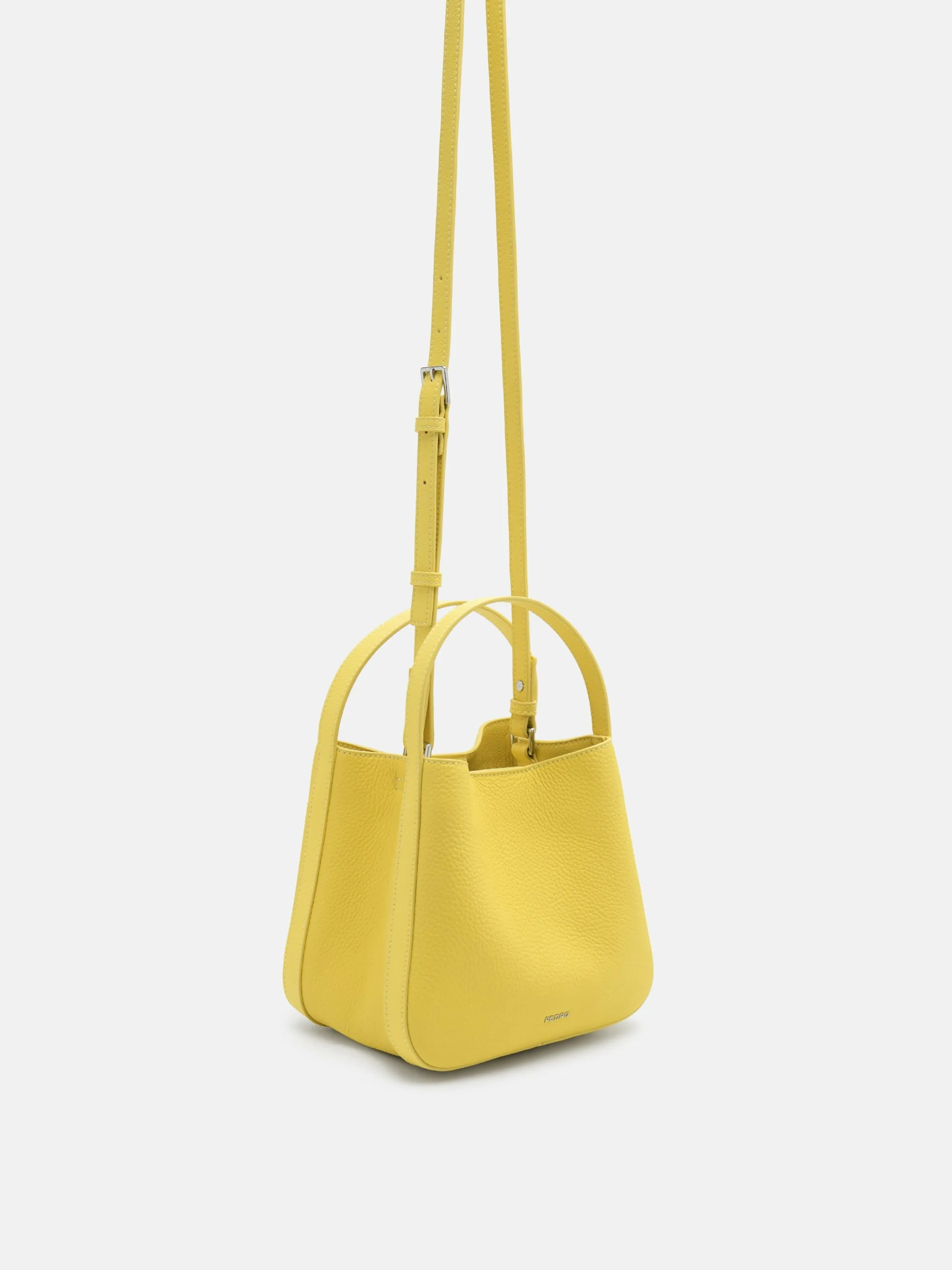 Demi Leather Bucket Bag
