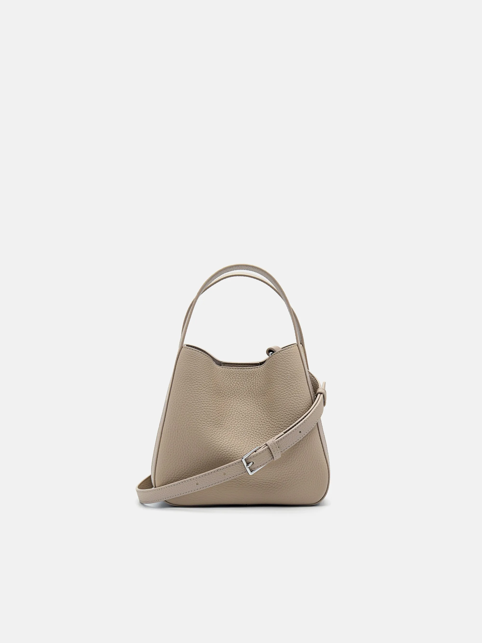 Demi Leather Bucket Bag