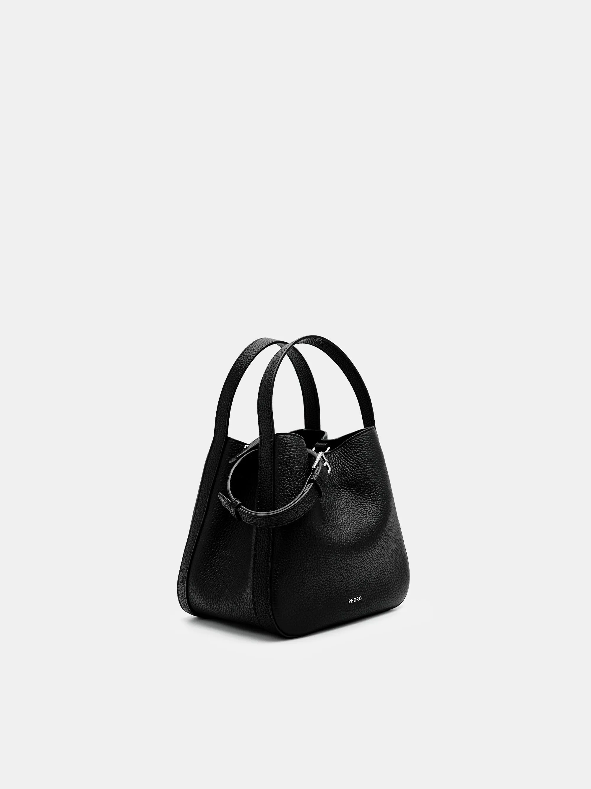 Demi Leather Bucket Bag
