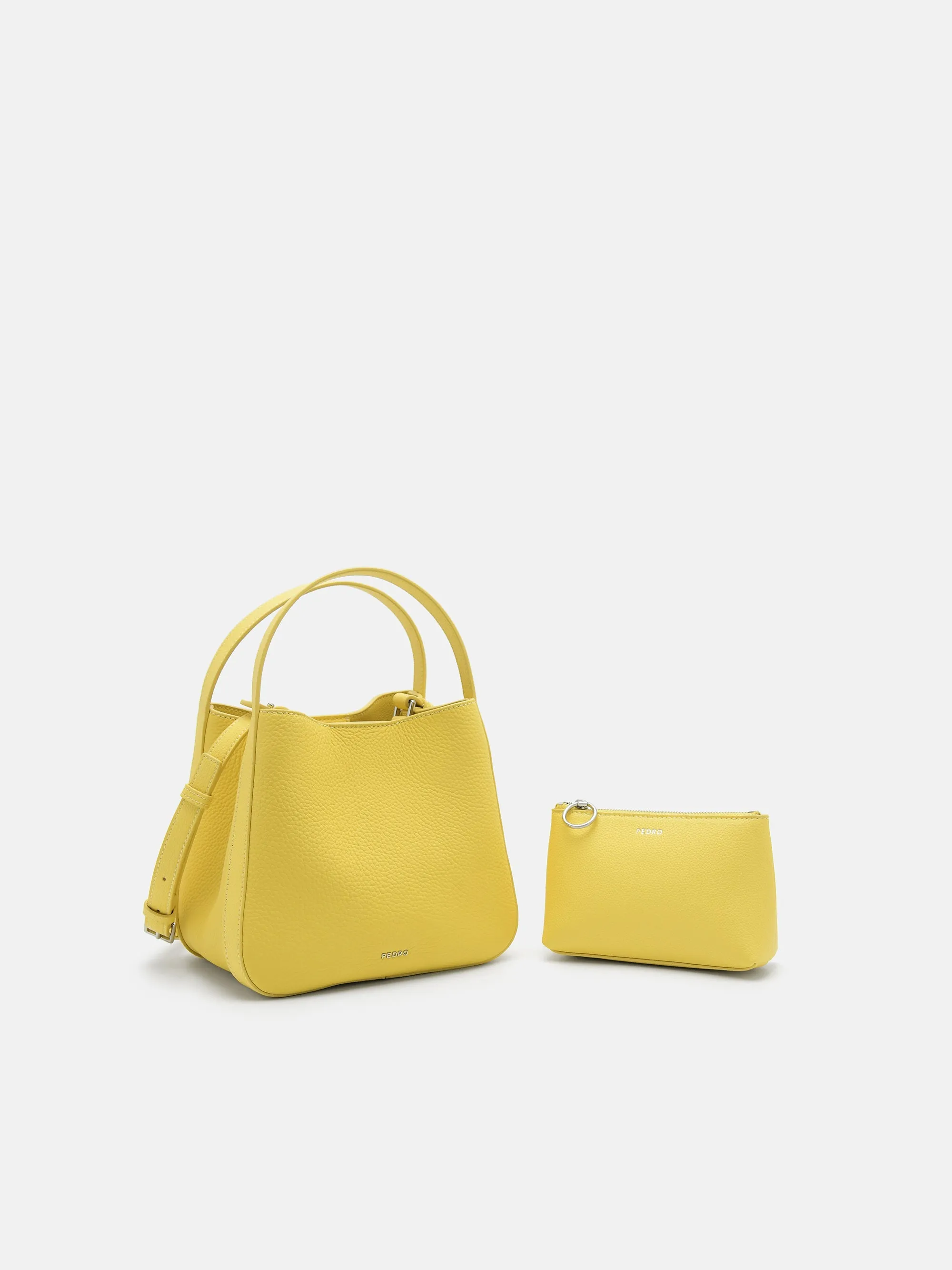 Demi Leather Bucket Bag
