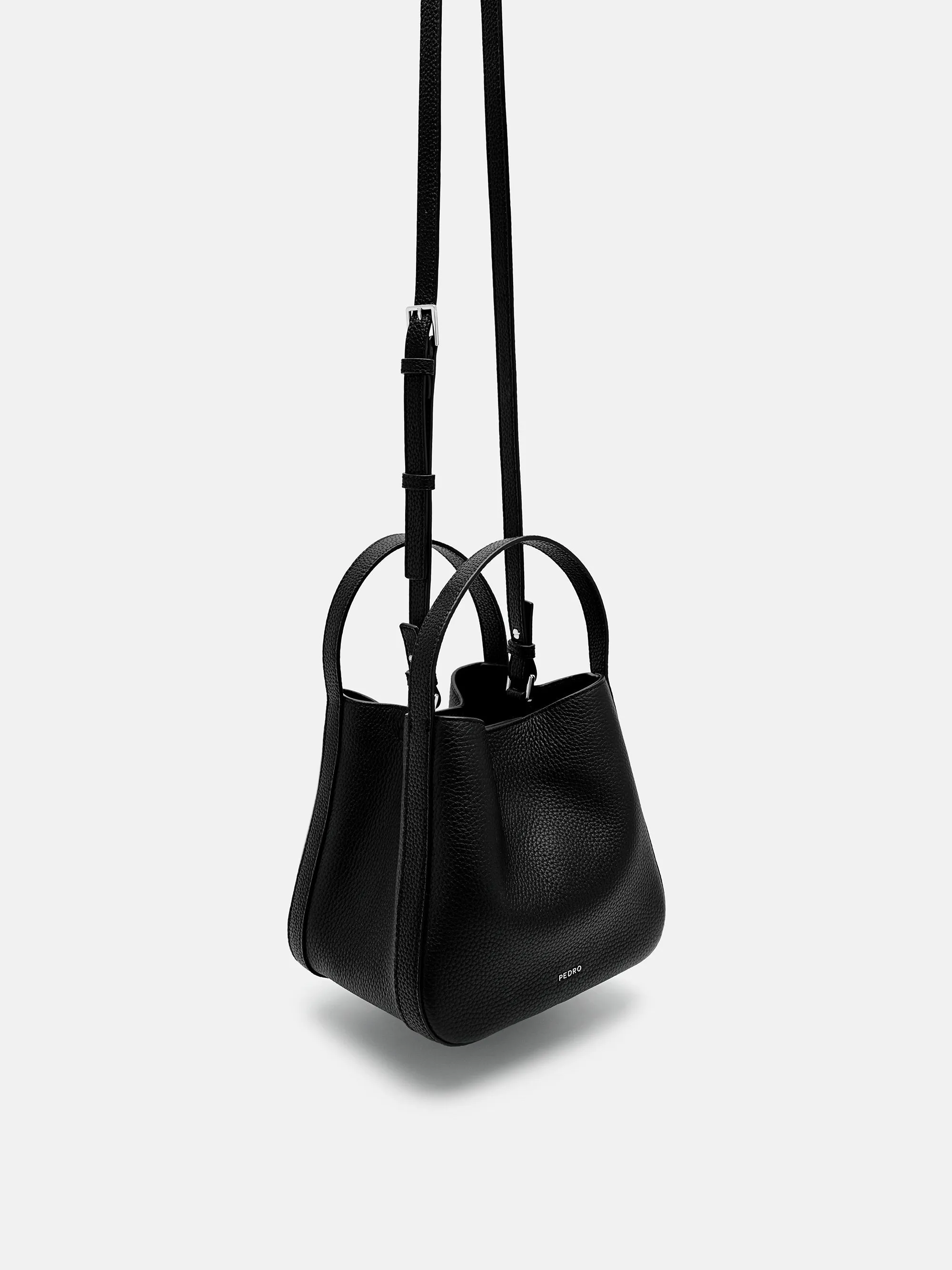 Demi Leather Bucket Bag