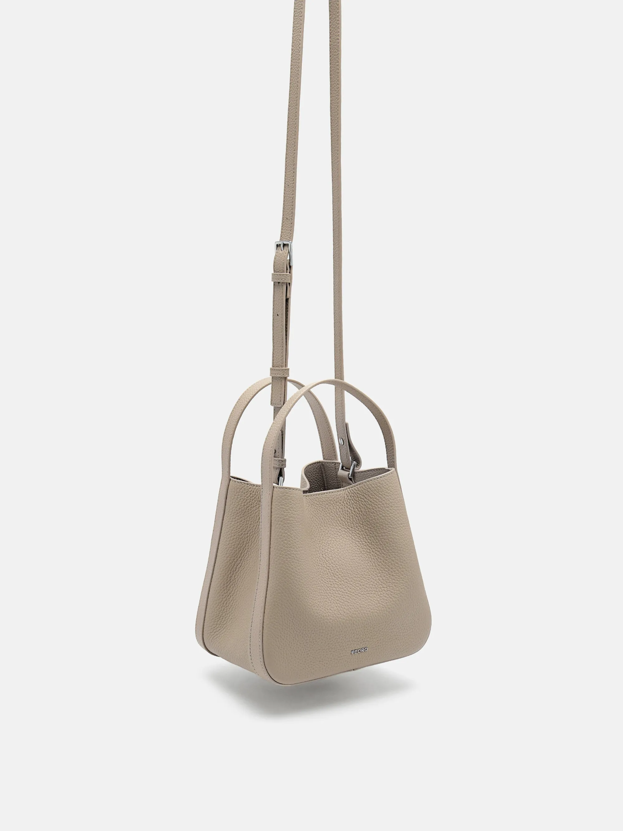 Demi Leather Bucket Bag
