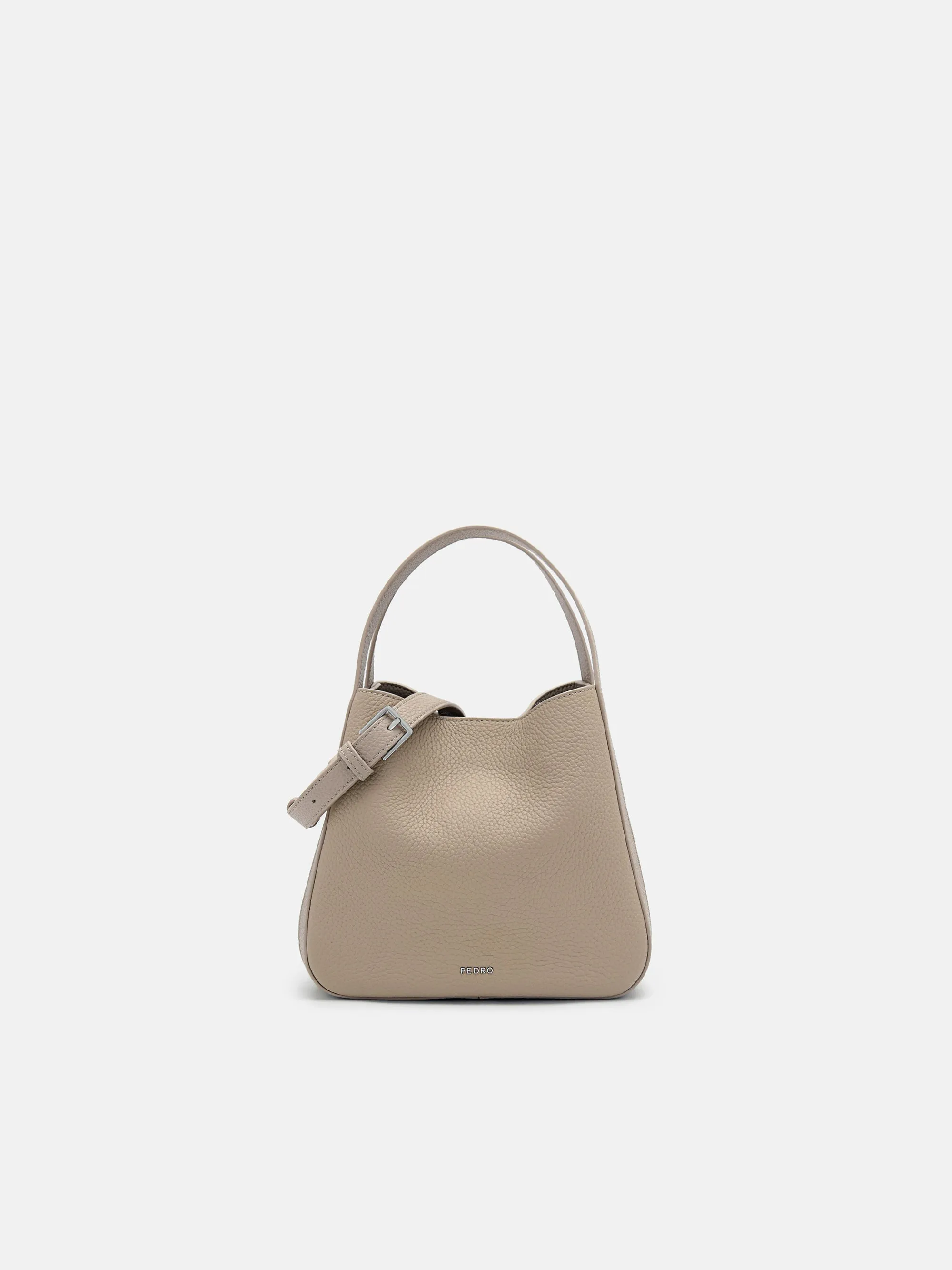 Demi Leather Bucket Bag