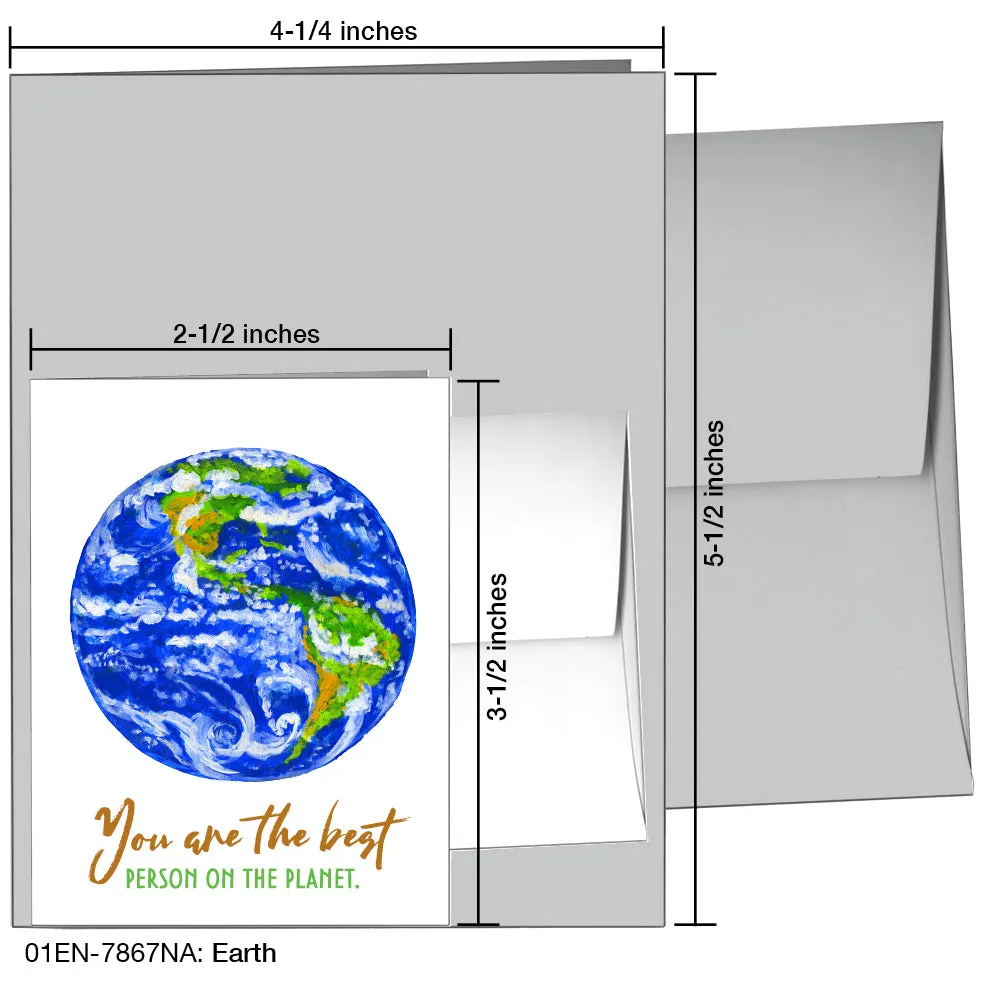 Earth, Greeting Card (7867NA)