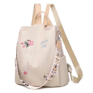 Embroidered Backpack