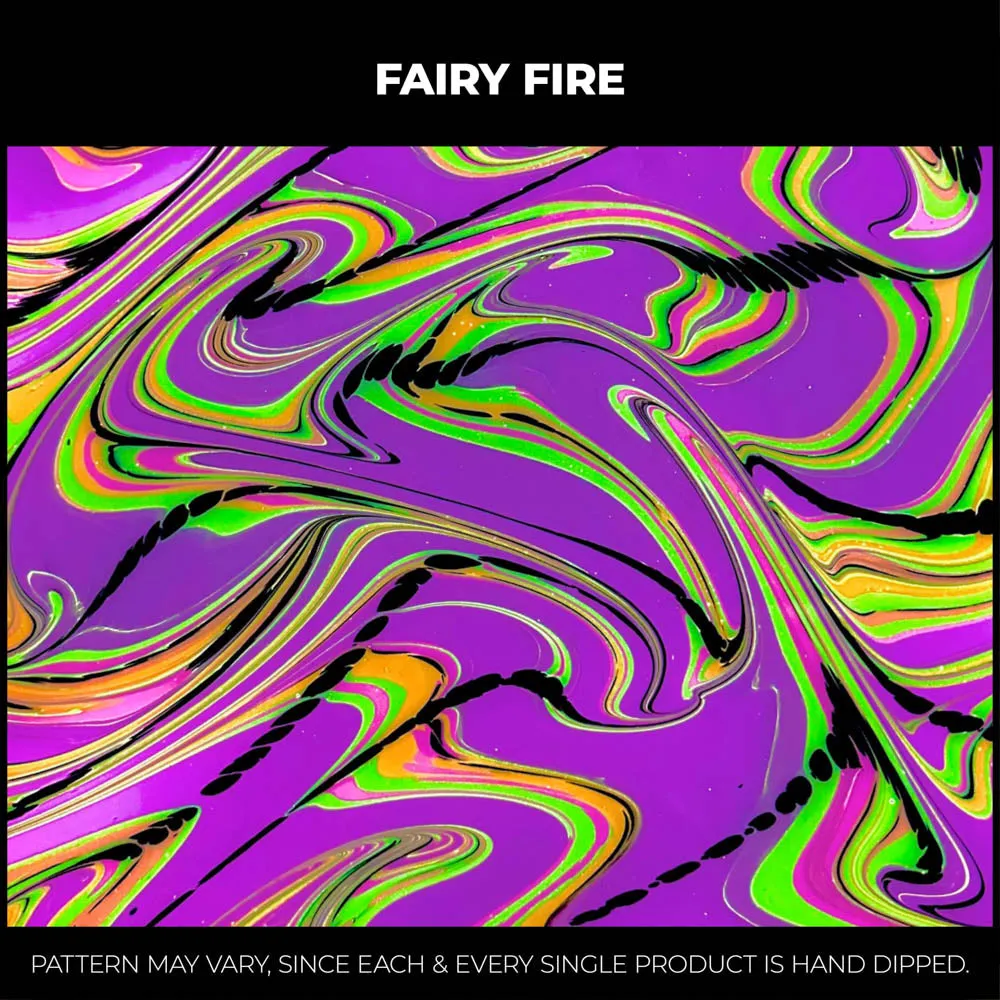 Fairy Fire UV Hydro-Dipped Fanny Pack