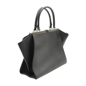 FENDI Black 3Jours Leather Handbag