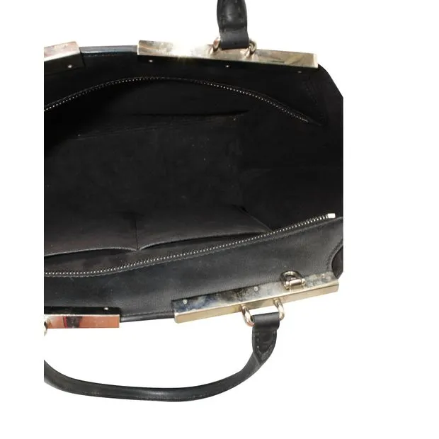 FENDI Black 3Jours Leather Handbag