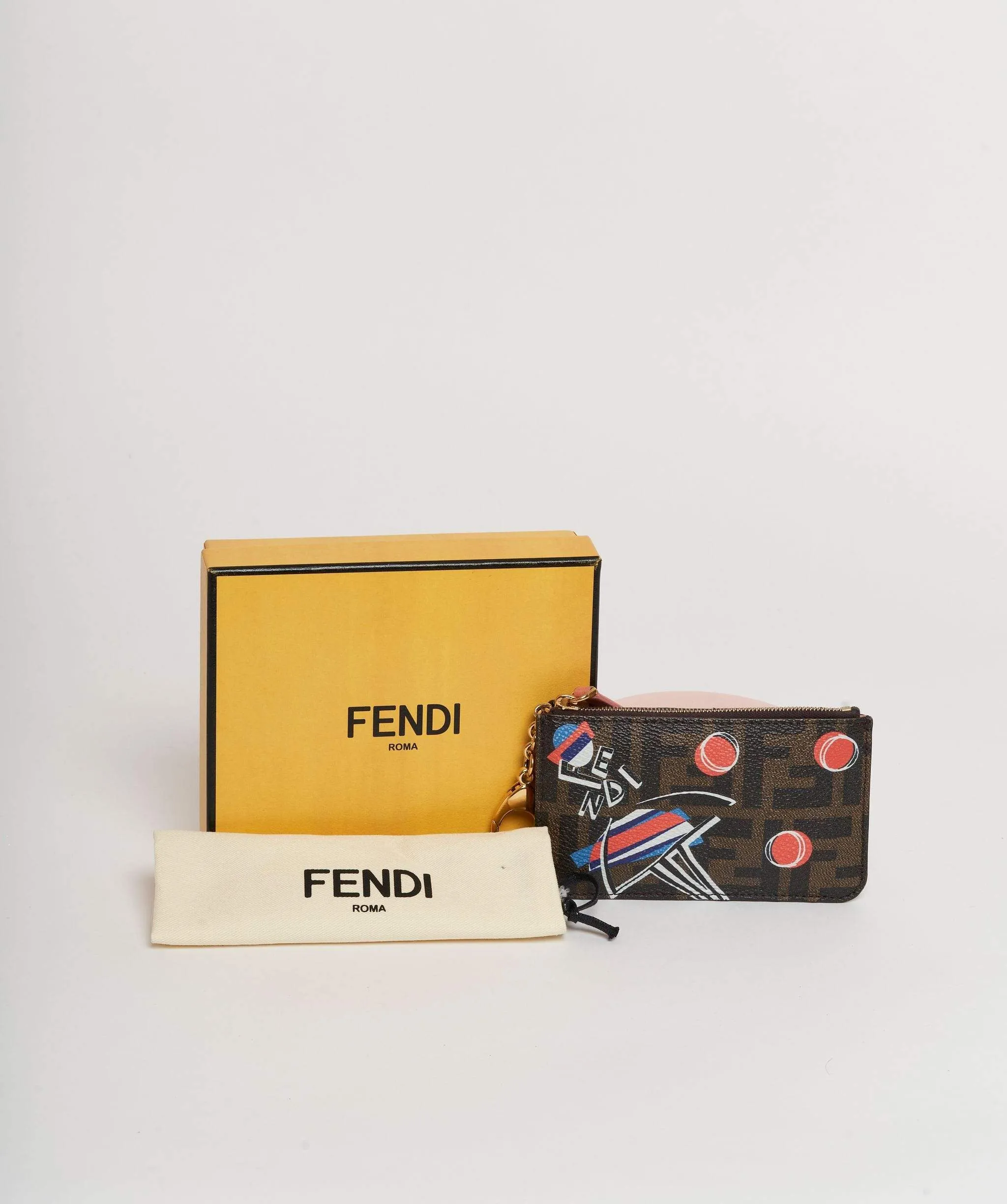 Fendi wallet with space ships