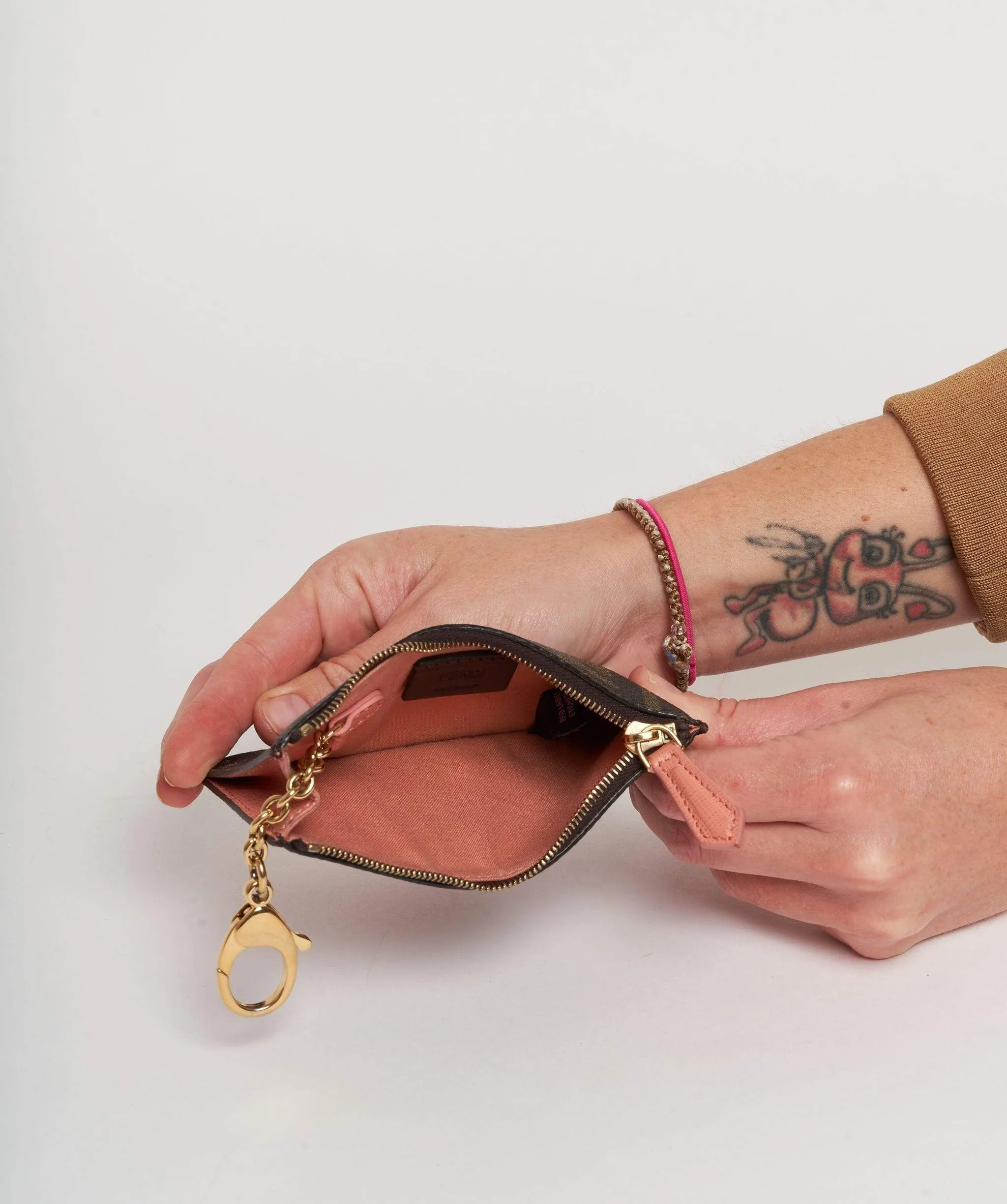 Fendi wallet with space ships