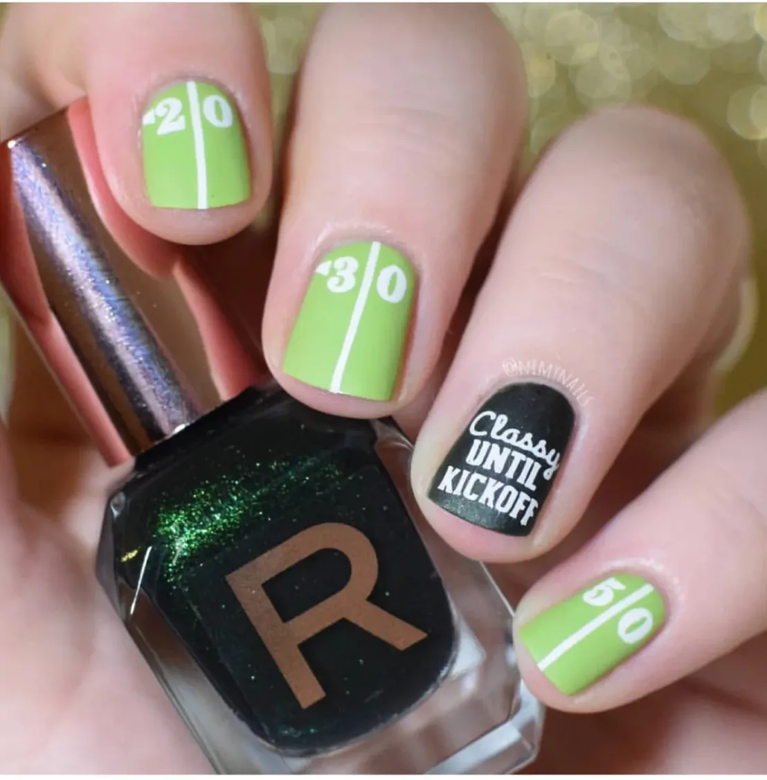 Football is Life - Uber Chic Mini Stamping Plate