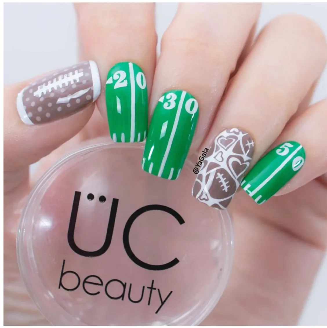 Football is Life - Uber Chic Mini Stamping Plate