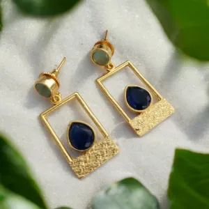 Golden Square :  Light Green and Blue Combination