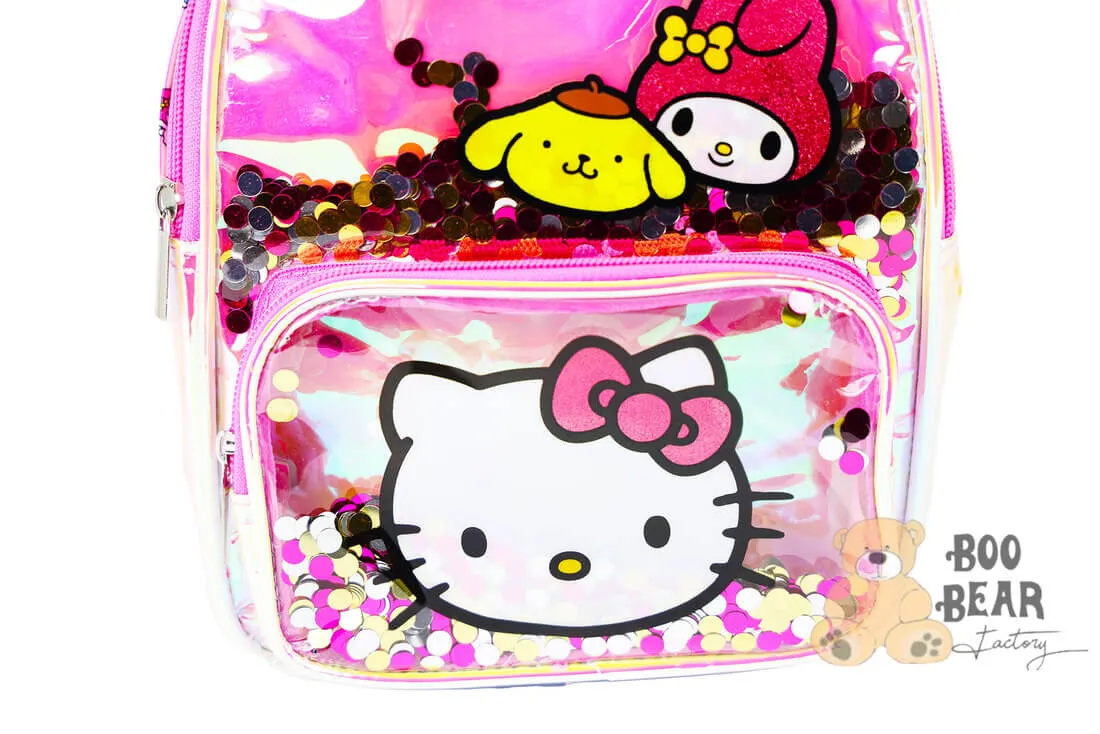 Hello Kitty Shakies Girls Mini Backpack – Pink | $29.99 | Boo Bear Factory