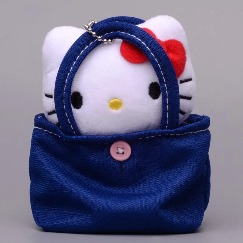 Kawaii Mini Handbag Plush Toy Keychain