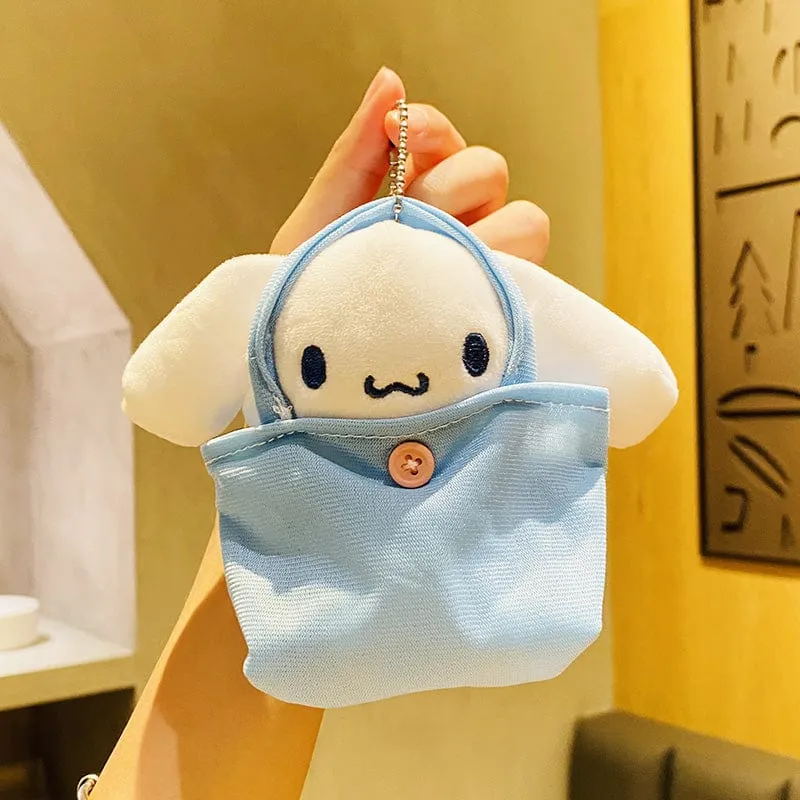 Kawaii Mini Handbag Plush Toy Keychain