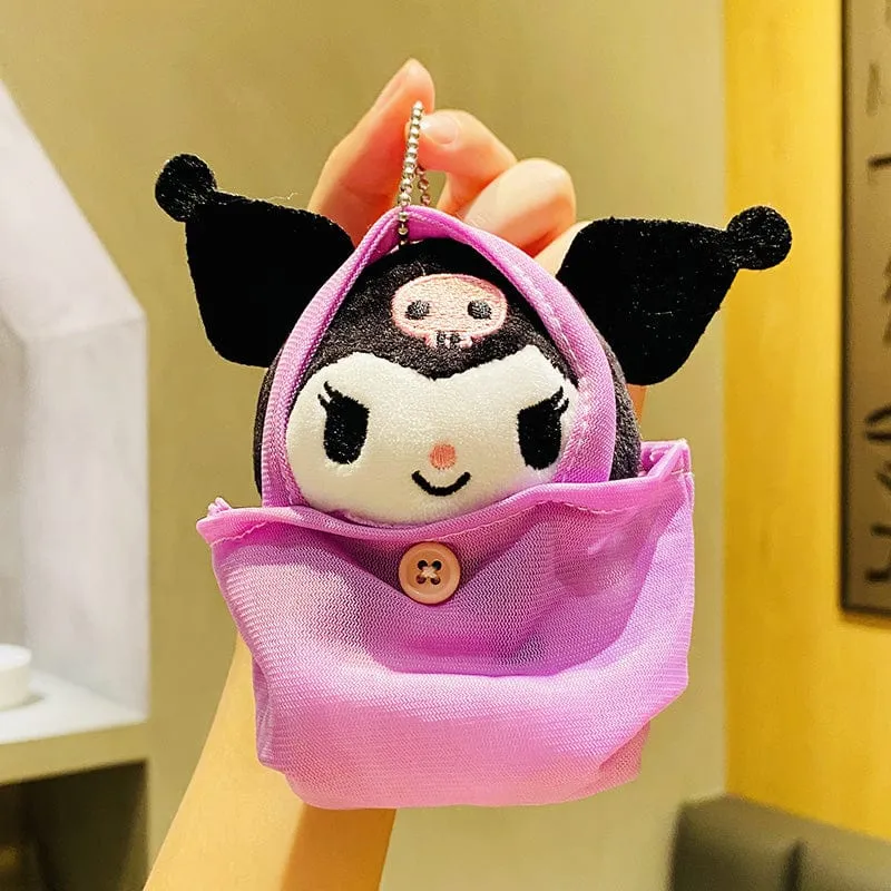 Kawaii Mini Handbag Plush Toy Keychain