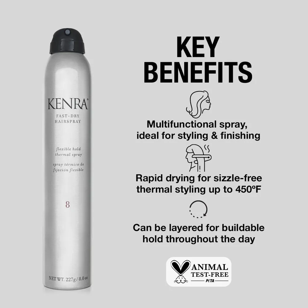 Kenra Professional Fast Dry Hairspray 8
