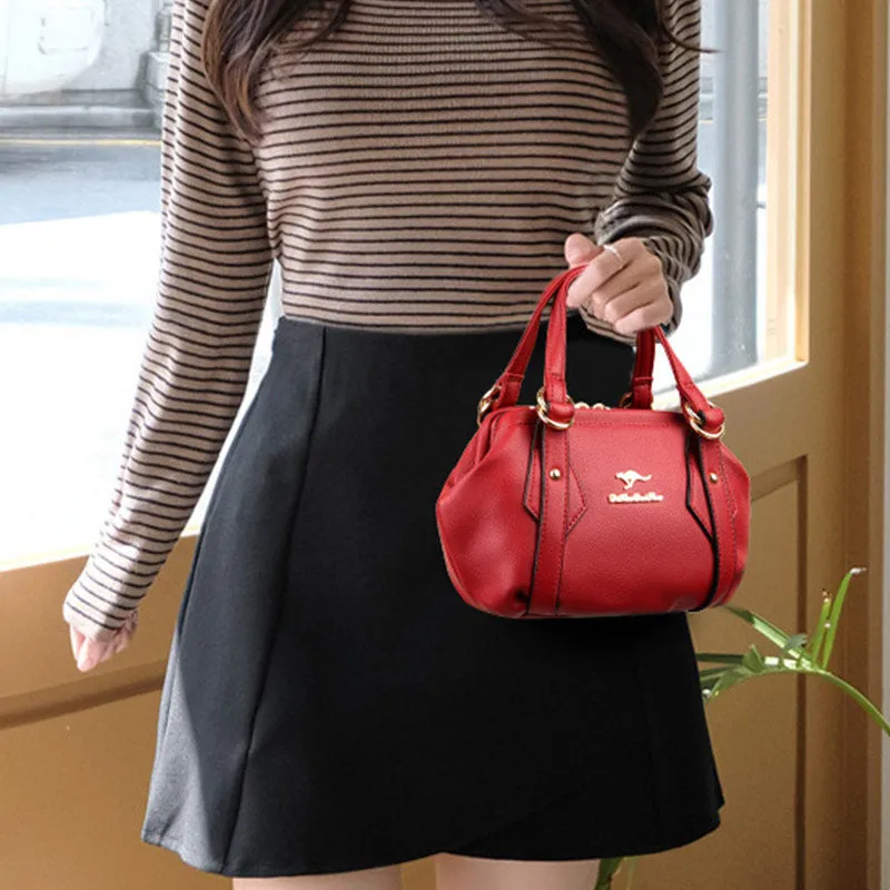Large Capacity Multi-Pocket Anti-theft Elegant Tote Bag Handbag