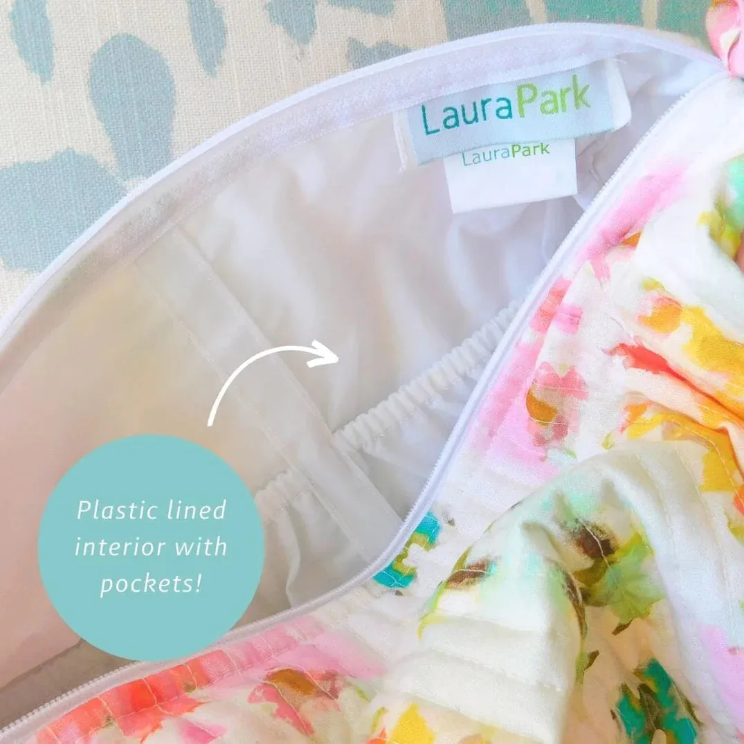 Laura Park - Cosmetic Bag - Small - Antigua Smile