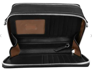 Leather Double Camera Bag